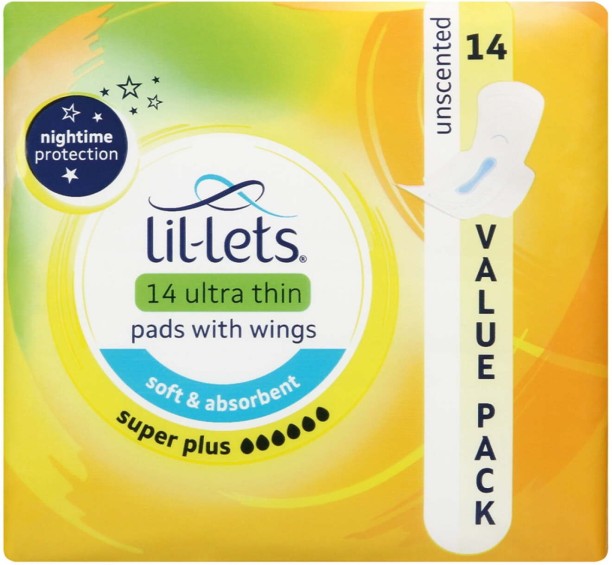 Lil-Lets Ultra Thin Pads Regularsize Sanitary Pad