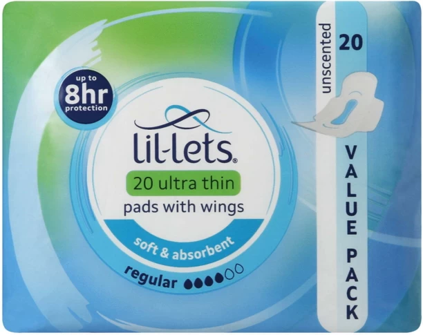 Lil-Lets Ultra Thin Pads Regular Scented Regularsize Sanitary Pad