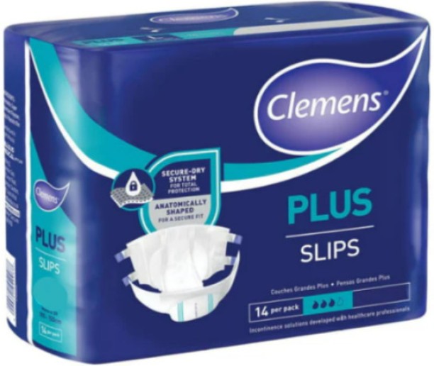 Clemens Adult Slip Diapers - XXLarge XXLsize Sanitary Pad