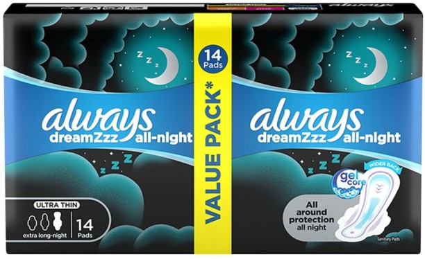 Always Dreamzzz All-Night Ultra Thin Extra Long XLsize Sanitary Pad