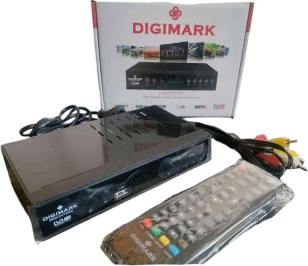 DIGIMARK Digital DVB T2 Receiver digimark dgm- dvt 2000 decoder