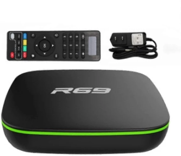 R69 R69 Smart Android TV BOX 2GB RAM 16GB ROM Quad Core CPU Plus ARM Mall GPU Android TV BOX