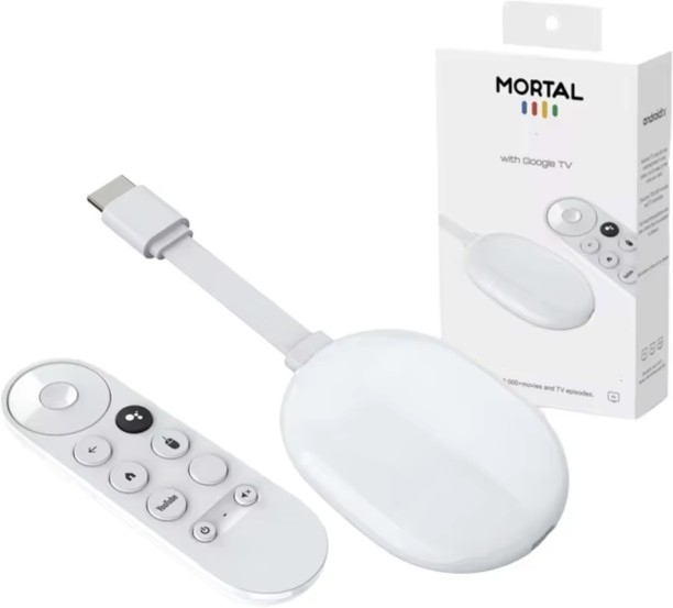 Mortal Mortal Chromecast with Google TV and Remote Chromecast