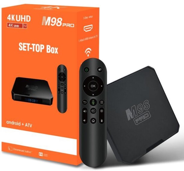 Generic M98 2+16 Bluetooth Voice remote Control ATV Google crack UI video source 64G M98 2+16 Bluetooth Voice remote Control ATV Google crack UI video source 64G