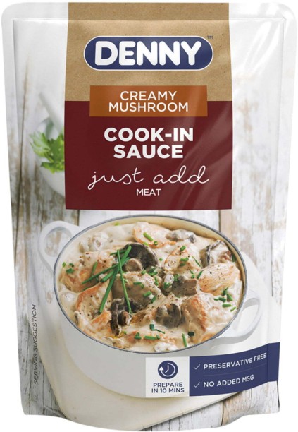 Denny Creamy Mushroom Cook In Sauce Sauce