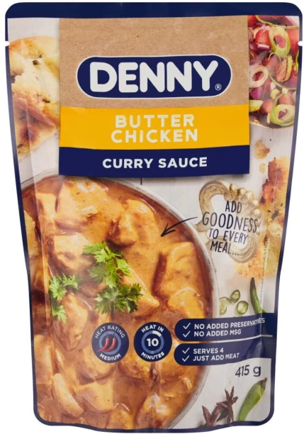 Denny Butter Chicken Curry Sauce Sauce