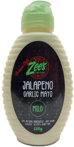 Zees Flava Fusion Jalapeno Garlic Mayo Mild (1 x 400g) Mayonnaise