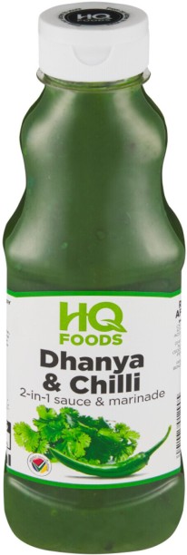 HQ Foods Dhanya & Chilli Sauce & Dip
