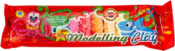 Koh-I-Noor modelling clay 10pcs 200g School Set