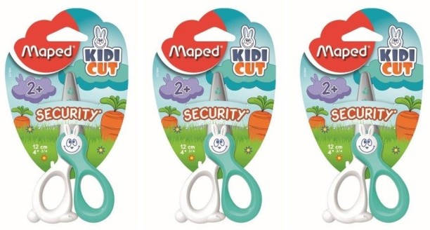 Maped Scissors 12cm KidiCut Fibreglass Scissors