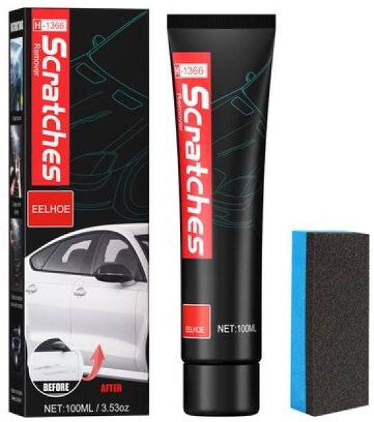 EELHOE Car Scratch Remover Polishing Repair Compound Wax 100ml Scratch Remover Wax