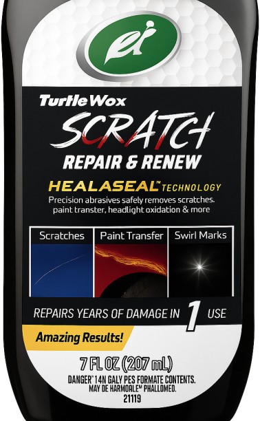 Turtle Wax Wet’N Black Trim & Tyre Gel Scratch Remover Liquid