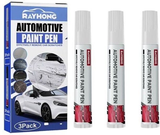 RAYHONG Scratch Repair Remover Paint Magic Pen Pack Of 3 For White Car Scratch Remover Paint
