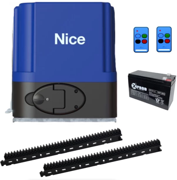 ET Nice Drive 500 Gate Motor Kit Surface Mount Sliding Gates