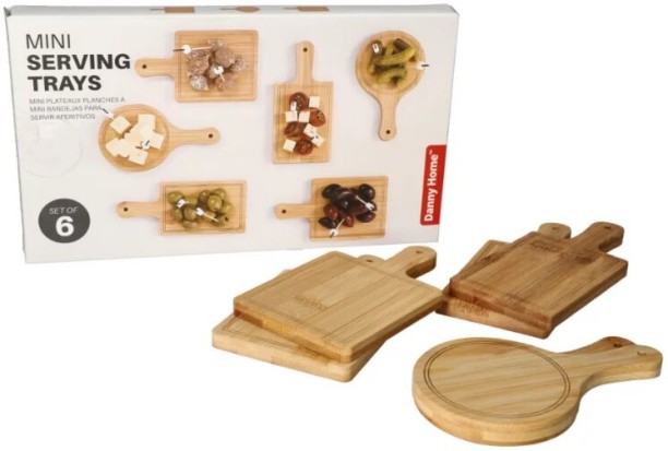 Danny Home Wooden01 Tray Serving Set