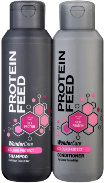 Protein Feed Colour Protect Shampoo & Conditioner Banded Pack 2X400ml Shampoo