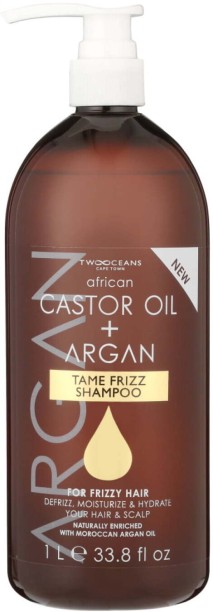 Two Oceans Castor Oil + Argan Tame Frizz Shampoo Shampoo