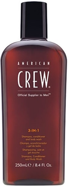 American Crew 3 in 1 Shampoo 250ml Shampoo