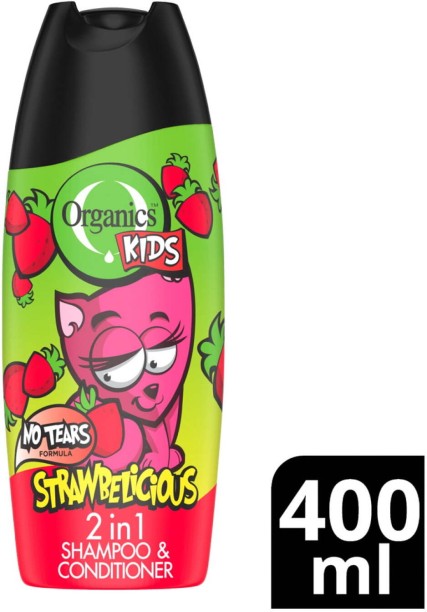 Organics Kids 2 in 1 Strawbelicious Shampoo Shampoo