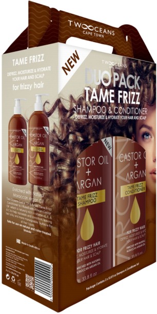 Two Oceans Castor Oil & Argon Oil Shampoo And Conditioner Shampoo