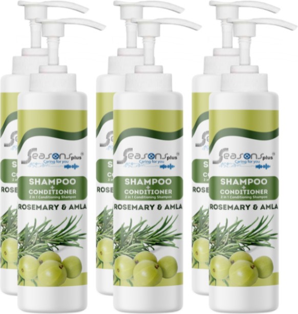 seasons plus Rosemary and Amla Shampoo and Conditioner 2 in 1 Shampoo