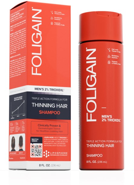 Foligain Triple Actio Shampoo with 2% Trioxidil Shampoo