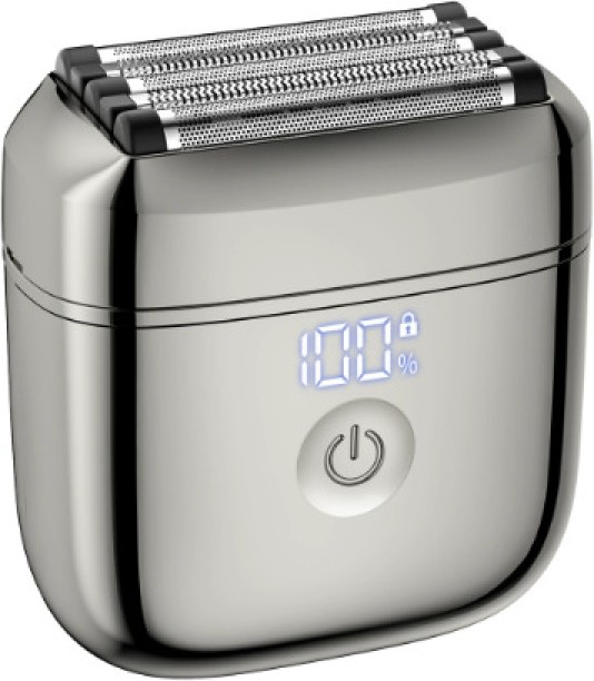 Happyfun electric shaver，Mini 5-blade electric shaver with digital display, reciprocating type and magnetic suction blade head  Shaver For Men