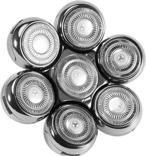 Just Simplified 7 Heads Wireless Rechargeable   Shaver For Men