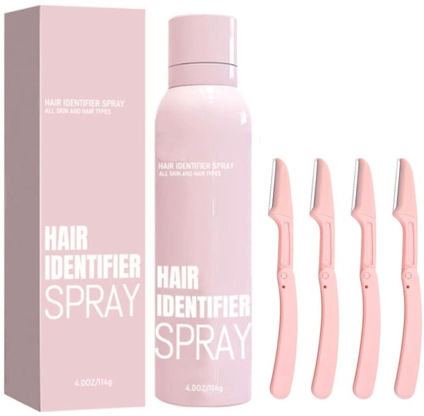 Spark Hair Identifier Spray for Face Shaving，face hair identifier spray