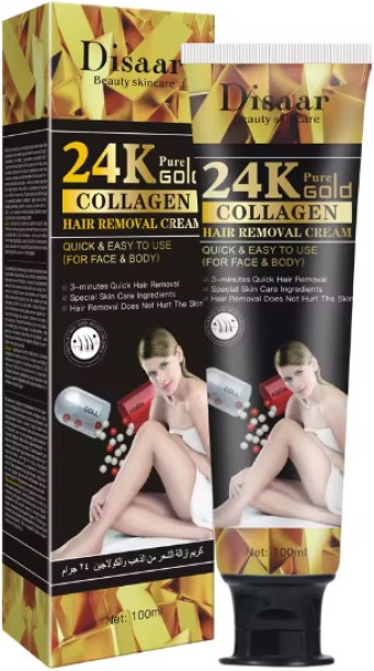 Disaar 24K Gold Hair Removal Cream-100ml