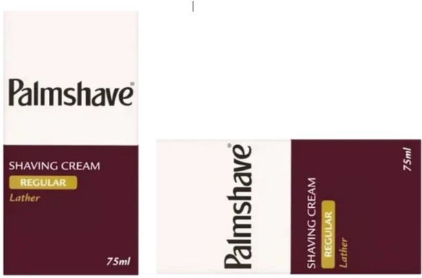 Palmshave Regular Shaving Cream -For Normal to Sensitive Skin (Pack of 2)
