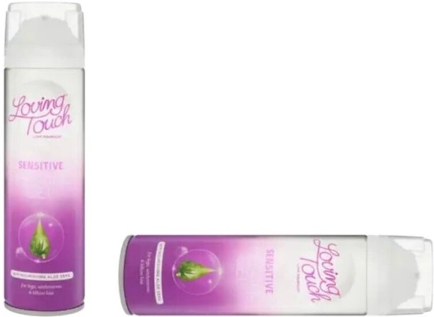 Loving Touch Sensitive Shaving Gel Bottle for  Men, Women