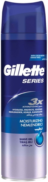 Gillette Series - Moisturizing Nemlendirici Shaving Gel Bottle for  Men