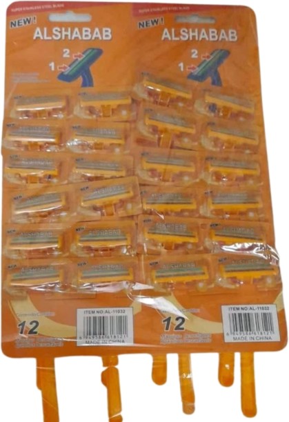 ALSHABAB Shaver Razor 24pcs Men & Women