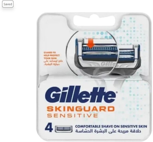 Gillette SkinGuard Sensitive Razor Blade Cartridges Men & Women
