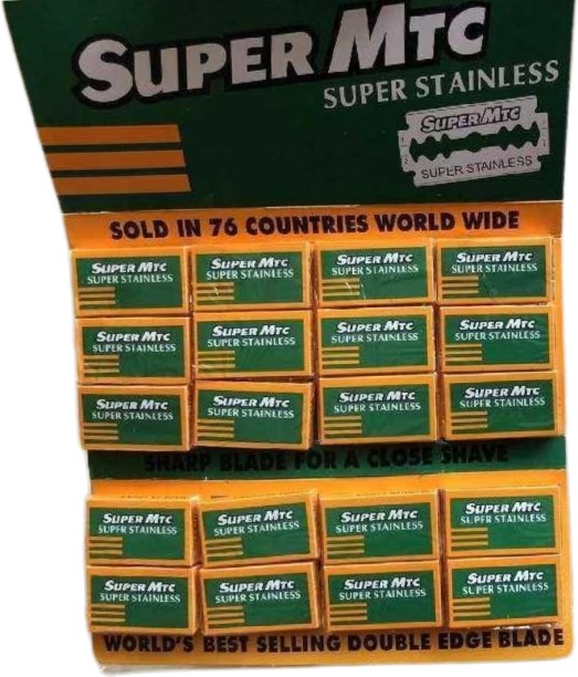 Super MTC Stainless Steel Razor Blade Men & Women