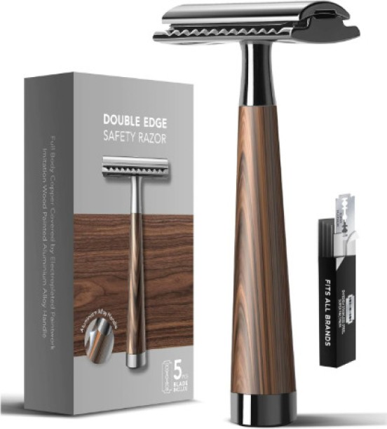 fantasy town Shaver Men's Shaver Women's Shaver Golden Shaver Wooden Handle Men