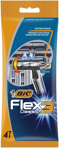 BIC Flex 3 Classic Disposable Men's Razors Men