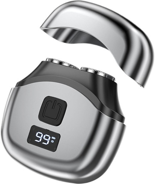 OLOEY Mini digital display convenient electric beard shaver Men