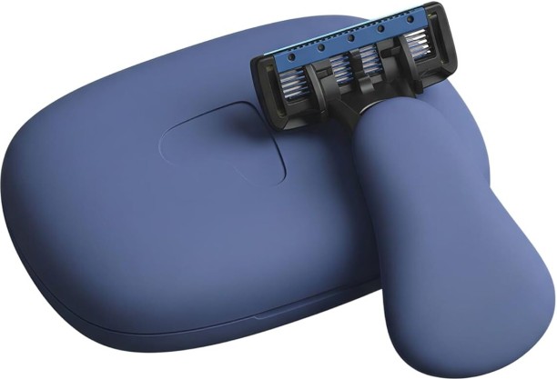 Fariedl Portable Men’s Travel Razor with Magnetic Case - Mini 5-Blade Manual Shaver for Face & Neck - Compact Non-Slip Grip, Gym & Business Grooming Essentials Men