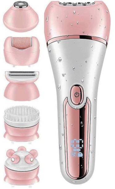 innolife Wet & Dry Epilator Electric Shaver-6 in 1 Men & Women