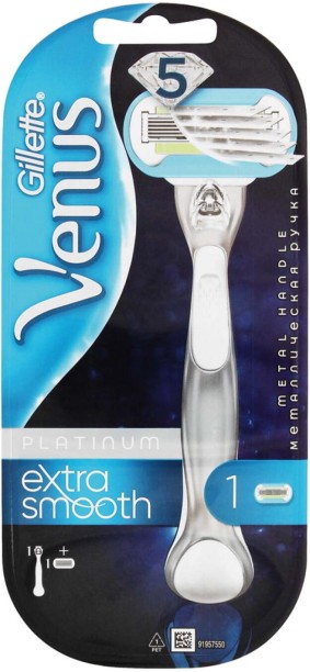 Gillette Venus Platinum Extra Smooth Razor Women