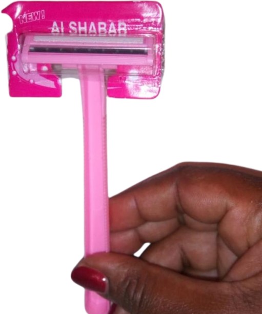 ALSHABAB 11034 Pink Shaver Razor 24pcs Men & Women