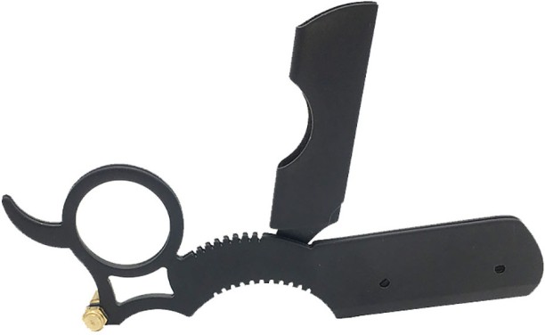 ALANES Barber Straight Edge Shaving Razor Men