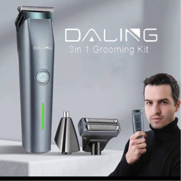 Daling 3-in-1 Multi-Functional Men's Personal Shaving Grooming Kit DL-9218 Men