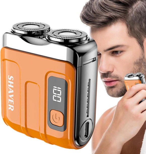 Fantasy Town Waterproof Electric Smart Shaver Travel Razor Men