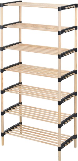Generic Solid Wood Shoe Rack