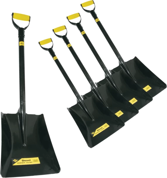 Mts Shovel Square Mouth Steel Shaft (5pk) Shovel