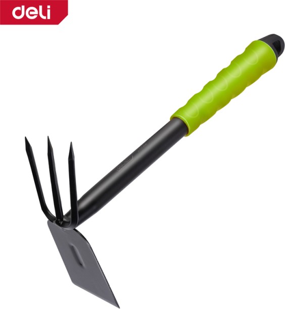 Deli Gardening Three-Tooth Harrow 330mm Shovel