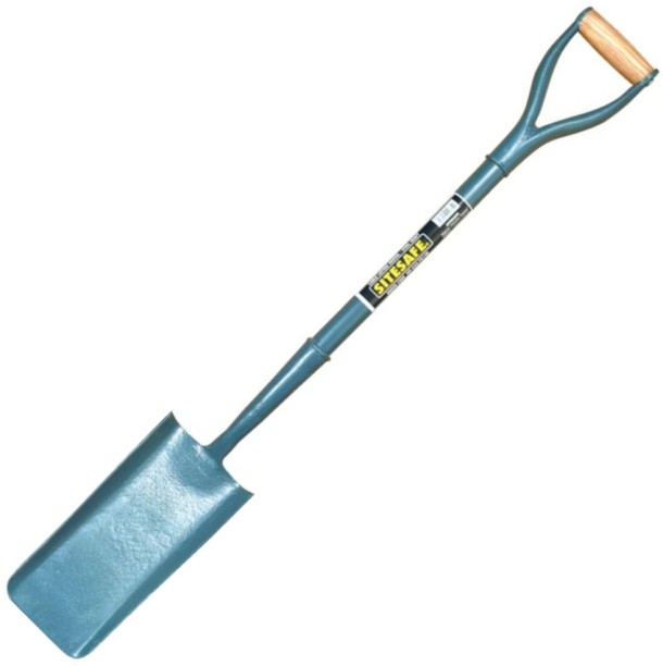 Sitesafe Solid Socket Steel Yard Cable Laying Shovel
